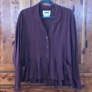 Flax blouse